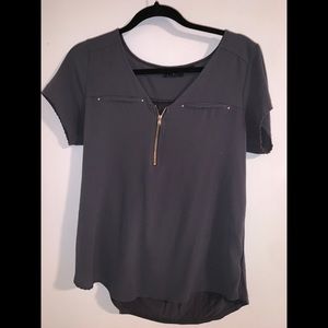 Quarter zip shirt